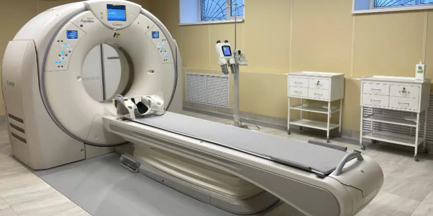 В Александровской больнице запустили новый мультиспиральный компьютерный томограф