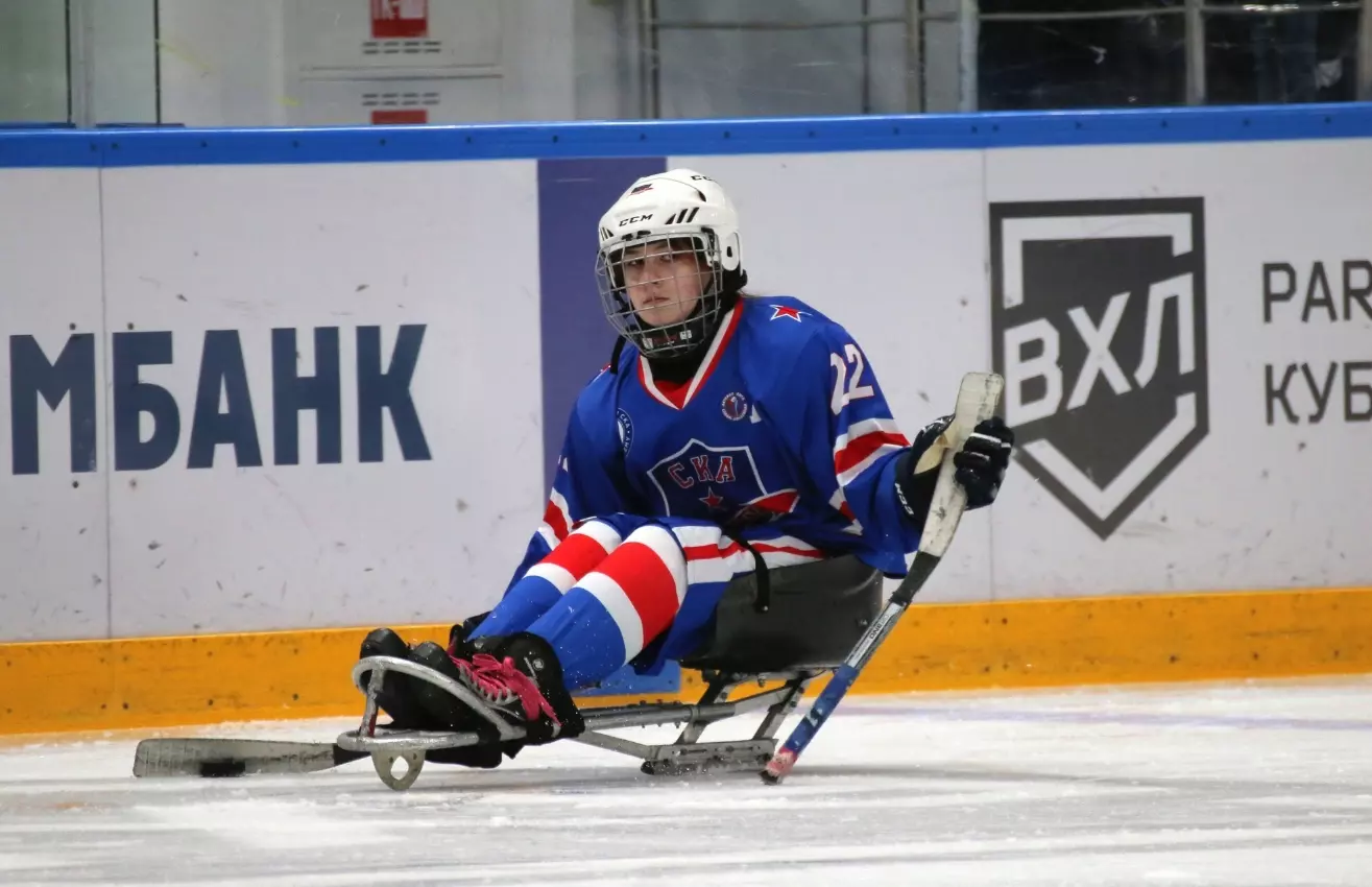 Команда «СКА-Стрела» стала победителем на Всероссийском турнире по следж-хоккею