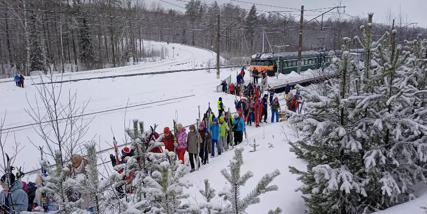 Более 10 тысяч человек отправились на «лыжные стрелы» в Петербурге"
