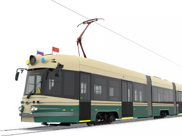 22 современных трамвая в ретро-стиле закупит Санкт-Петербург