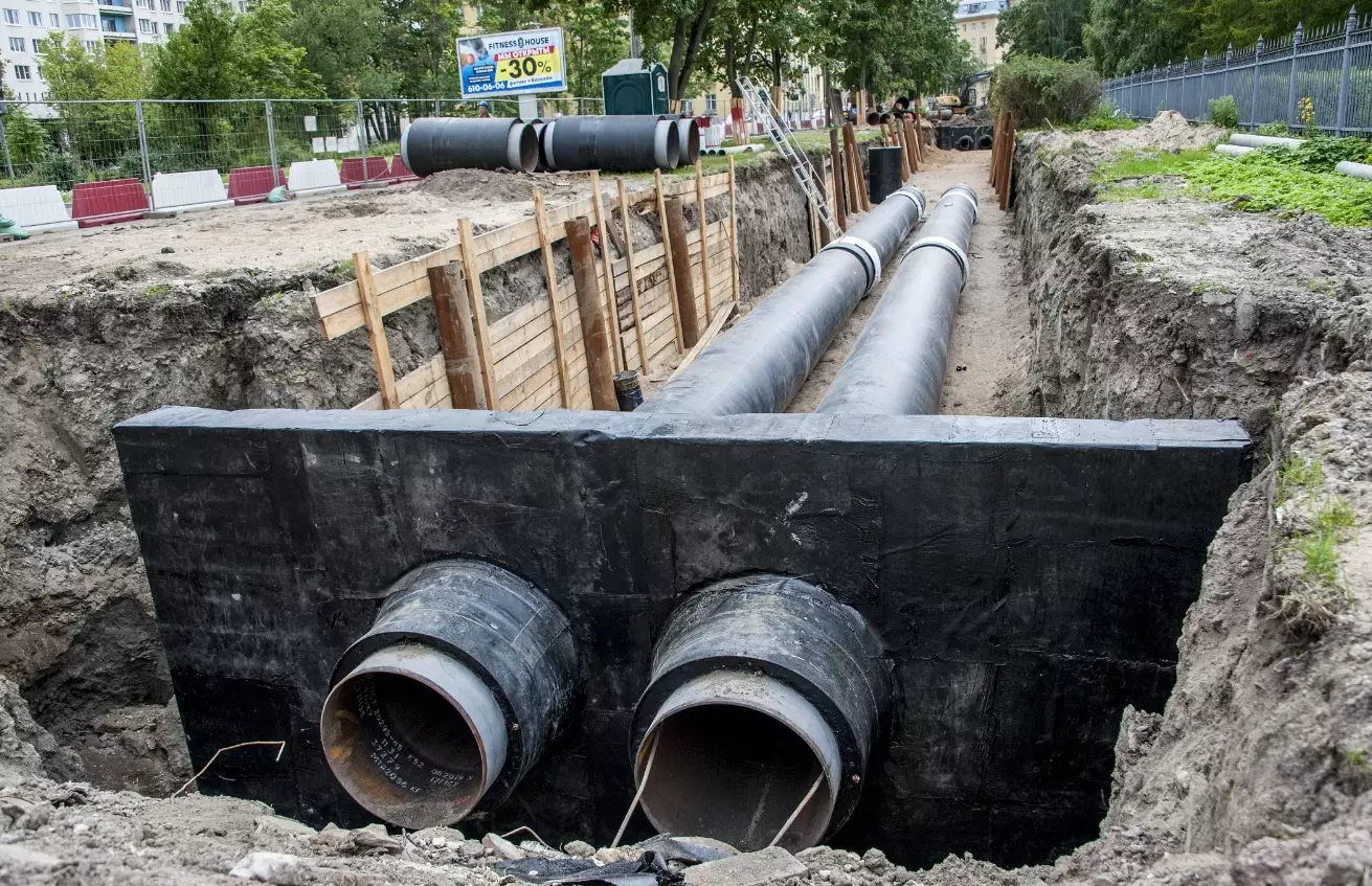 Вдоль Павловского шоссе стартовала реконструкция 3 км теплосетей