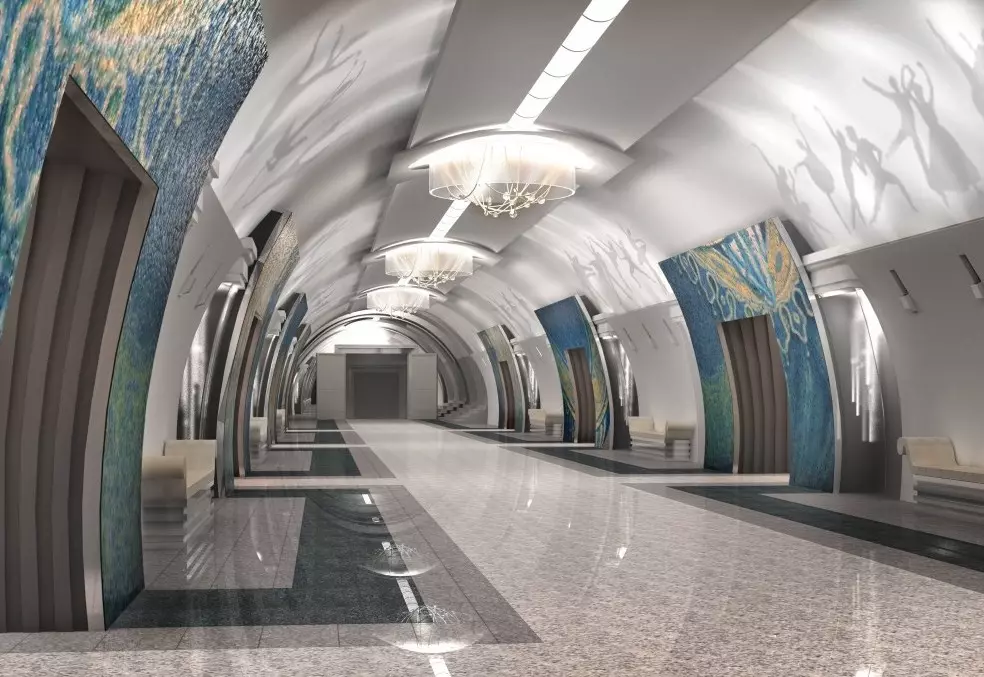 Строительство станции метро «Театральная» полностью закончится к 2026 году 