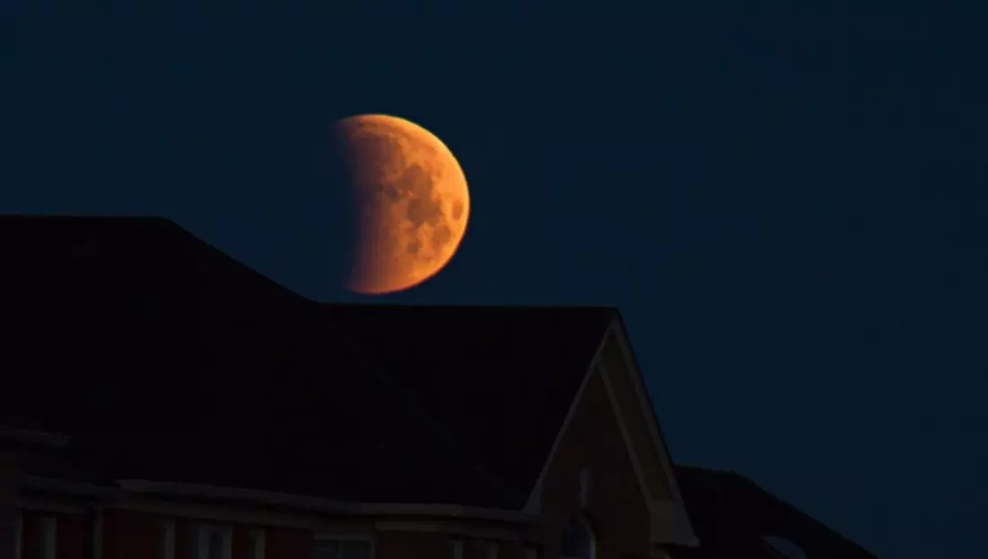 5 мая жители России смогут лицезреть лунное затмение