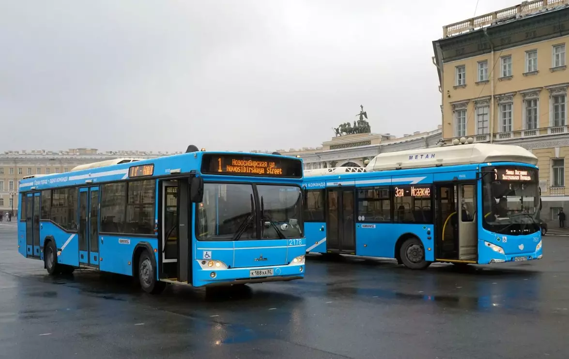 4 района Санкт-Петербурга свяжут 2 автобусными маршрутами