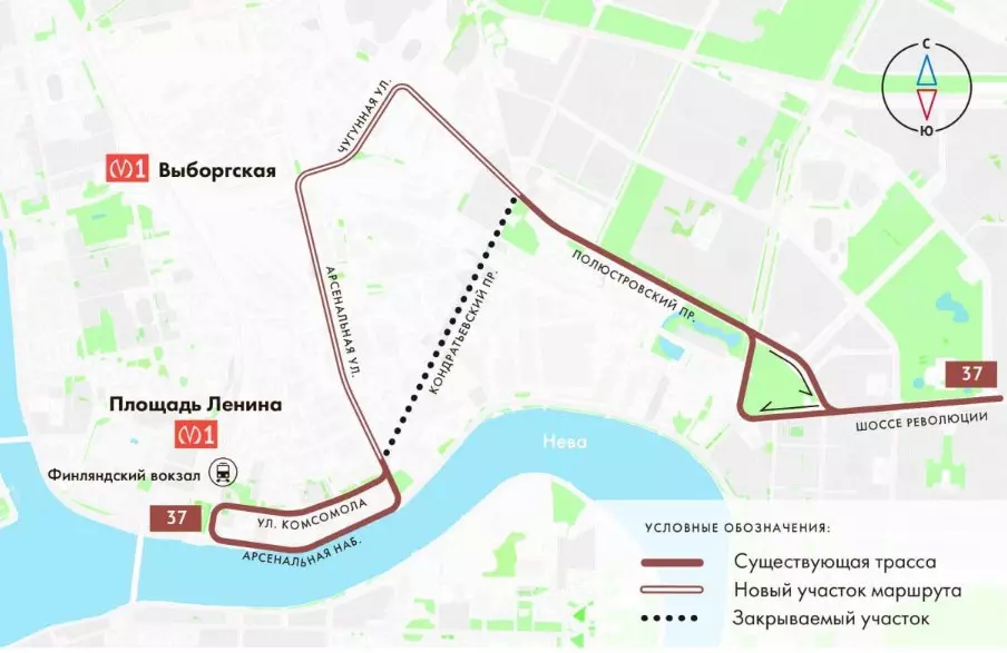 Новый автобусный маршрут начнет работать в Калининском районе