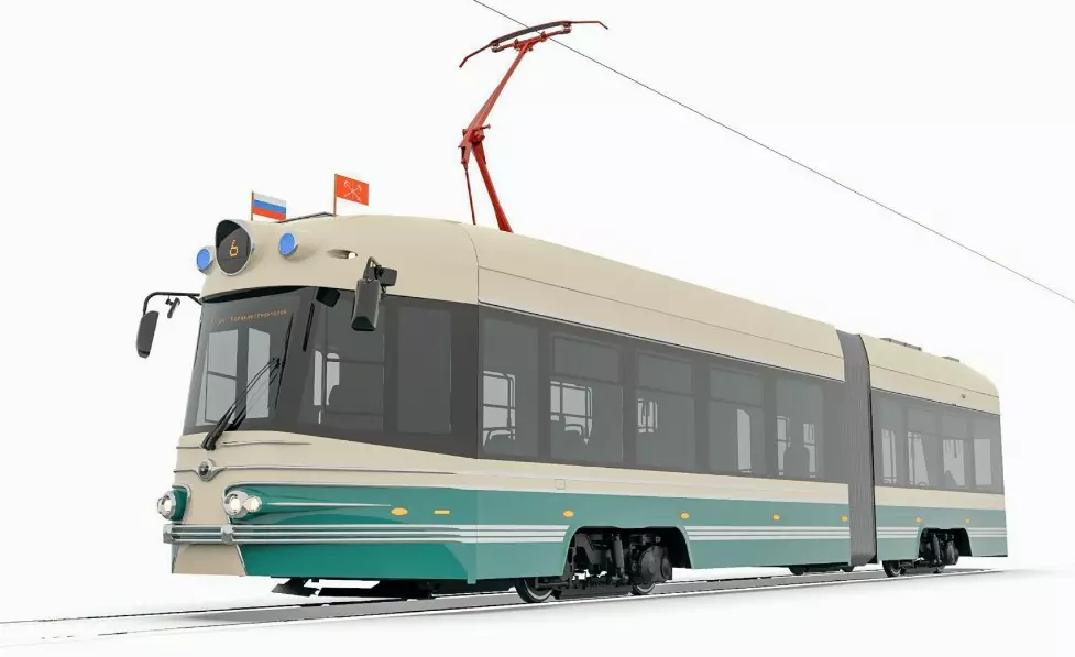 В Санкт-Петербурге происходит закупка трамваев в ретростиле