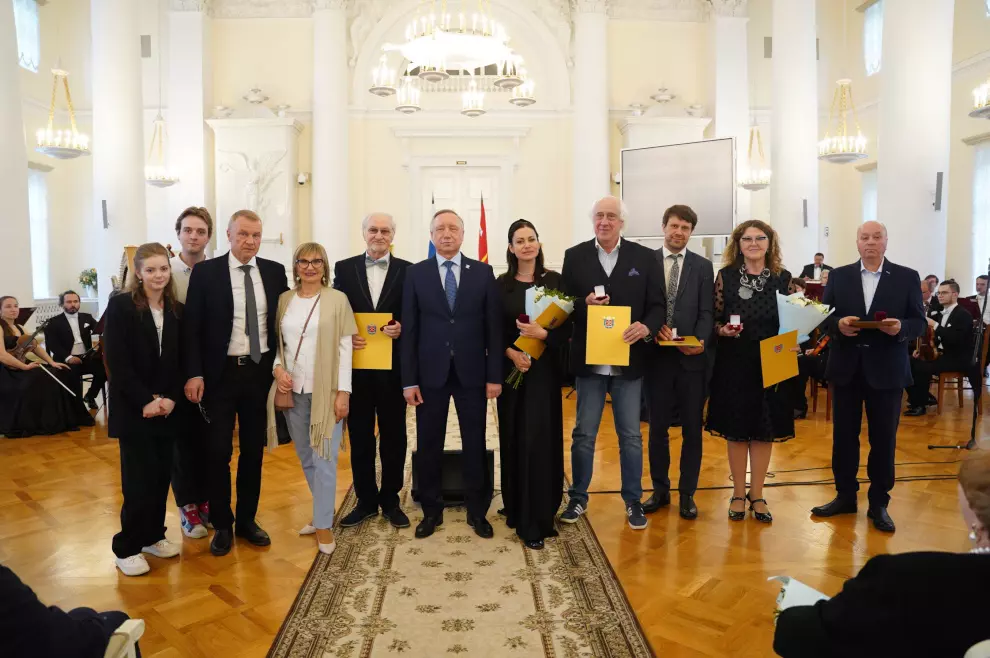 В Санкт-Петербурге провели награждение премией Правительства города в области культуры и искусства