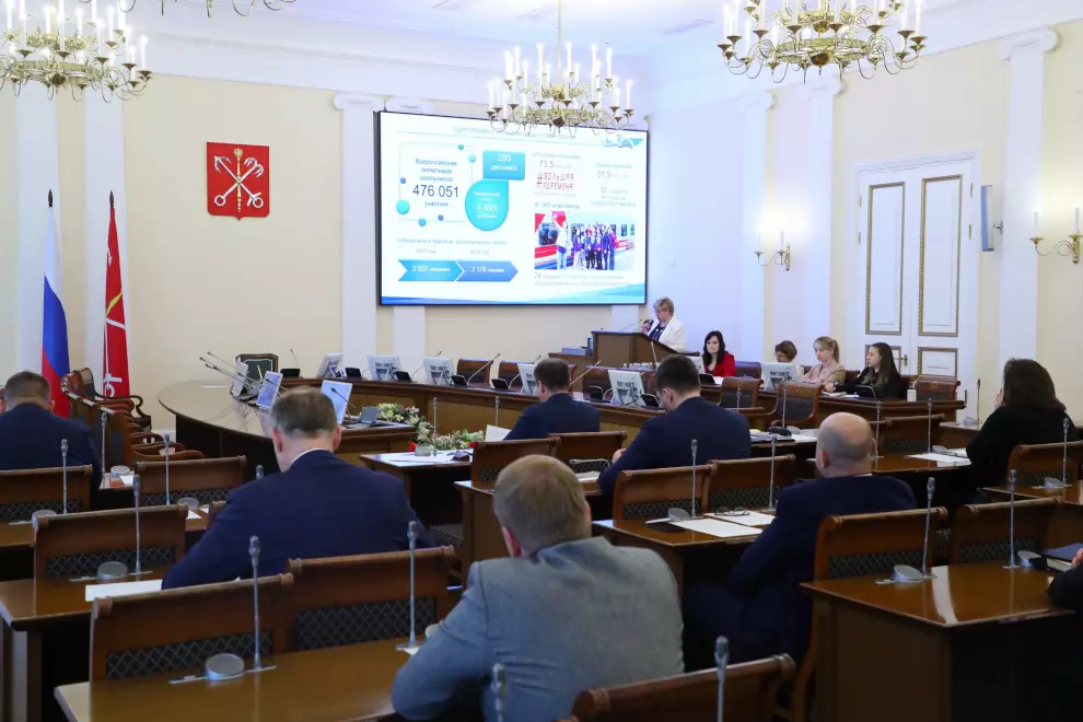 Сегодня подвели итоги выполнения государственной программы «Развитие образования в Санкт‑Петербурге» за 2022 год