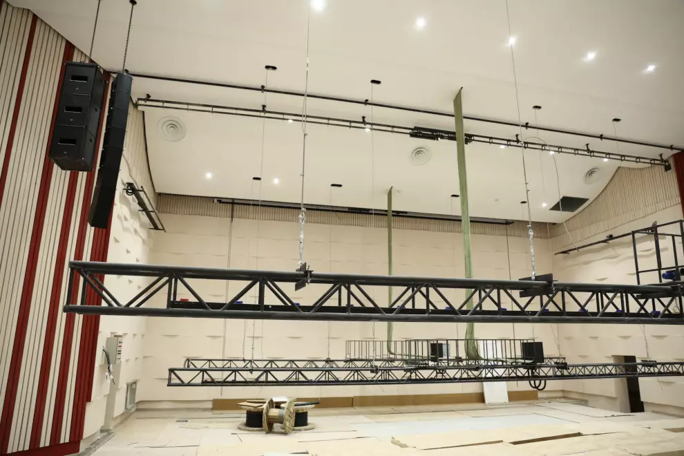 После капремонта скоро откроют концертный зал в Охтинском центре