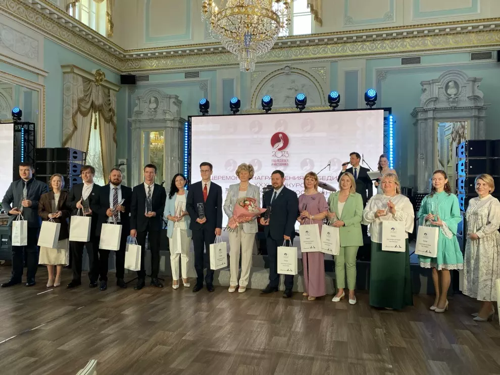 Ирина Потехина поздравила победителей престижного «Конкурса педагогических достижений Санкт‑Петербурга 2023»