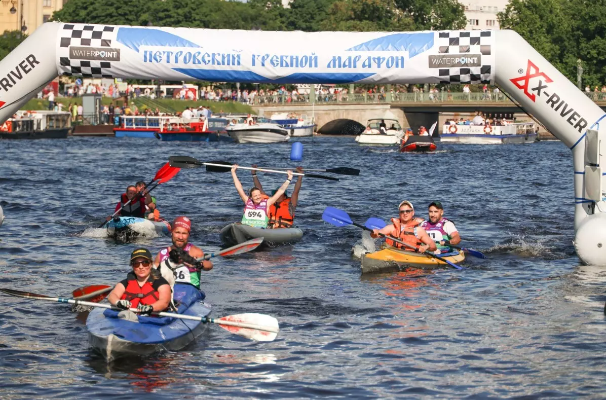 3 июня пройдет самый крупный гребной марафон России в Санкт-Петербурге