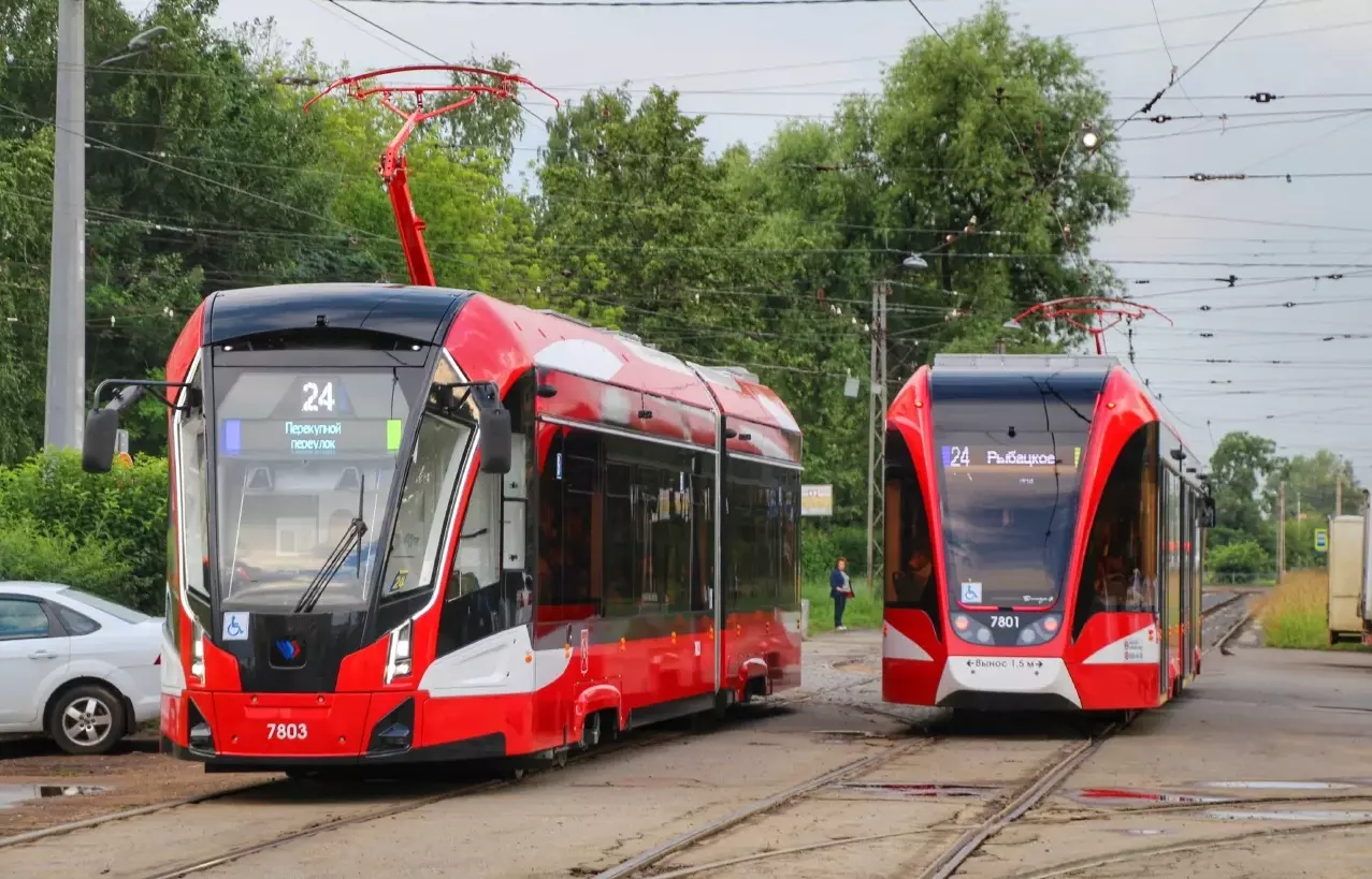 Автопилотом оснастили 82 петербургских трамвая