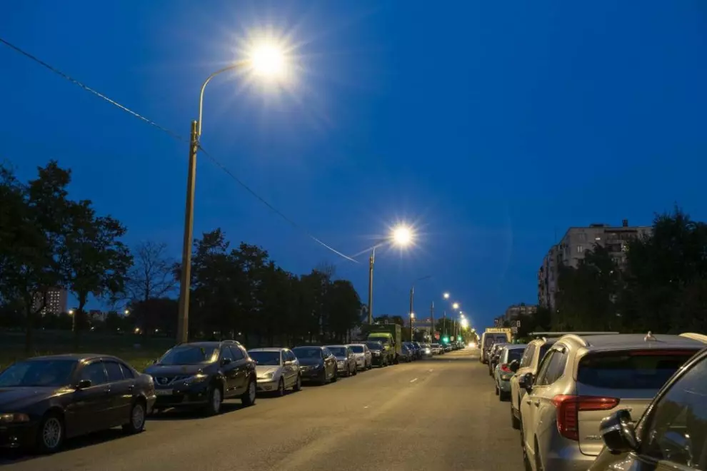 97 светодиодных фонарей установили на Загребский бульвар