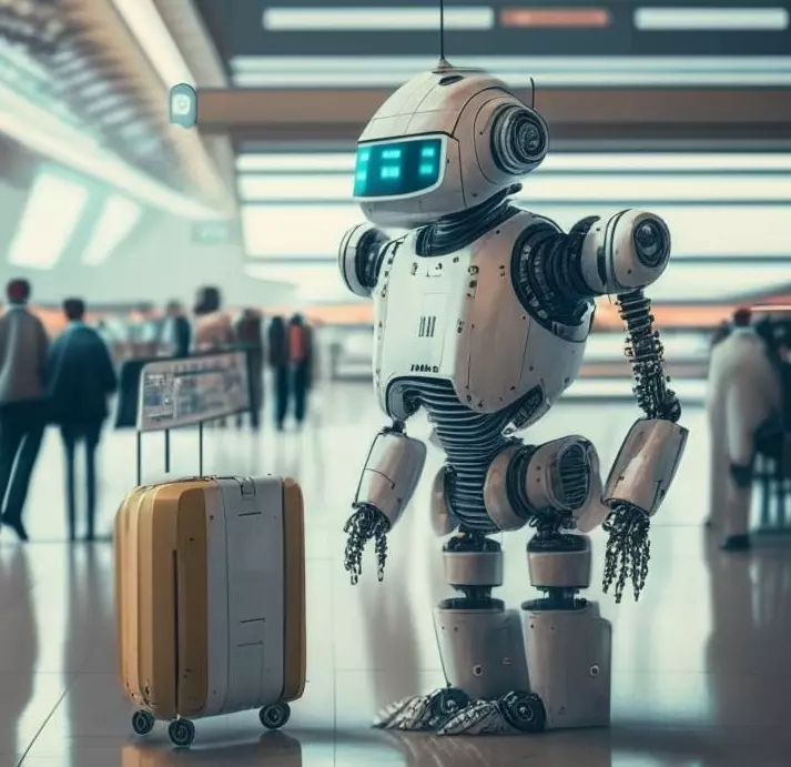 В Пулково пассажиров встретит робот