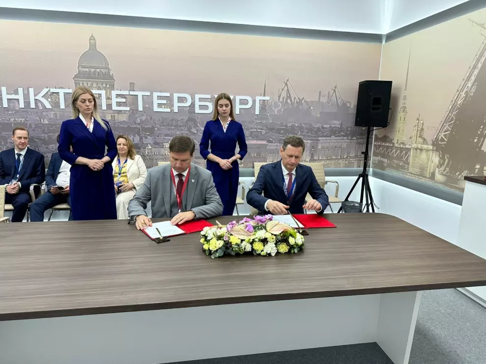 Санкт-Петербург и Газпромбанк подписали документы о сотрудничестве