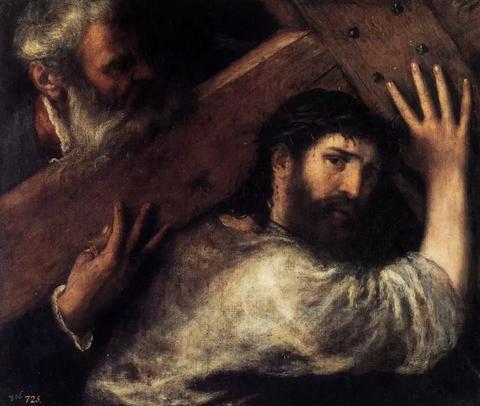 В Эрмитаже закончили реставрацию картины Тициана «Несение креста»