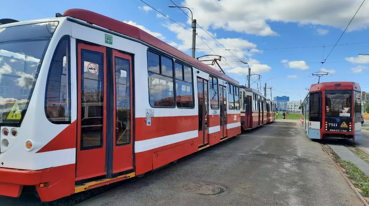 Новый трамвайный парк появится в Шушарах