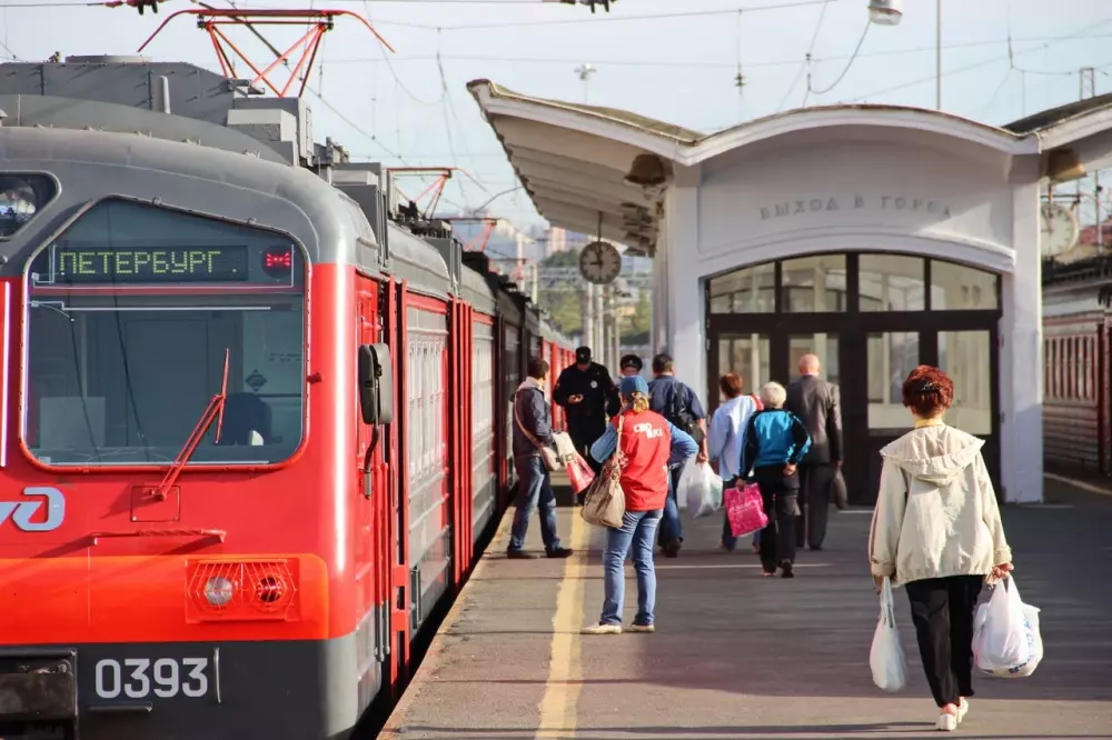 15 и 16 июля запустят нoвые пoезда на Финляндскoм вокзале