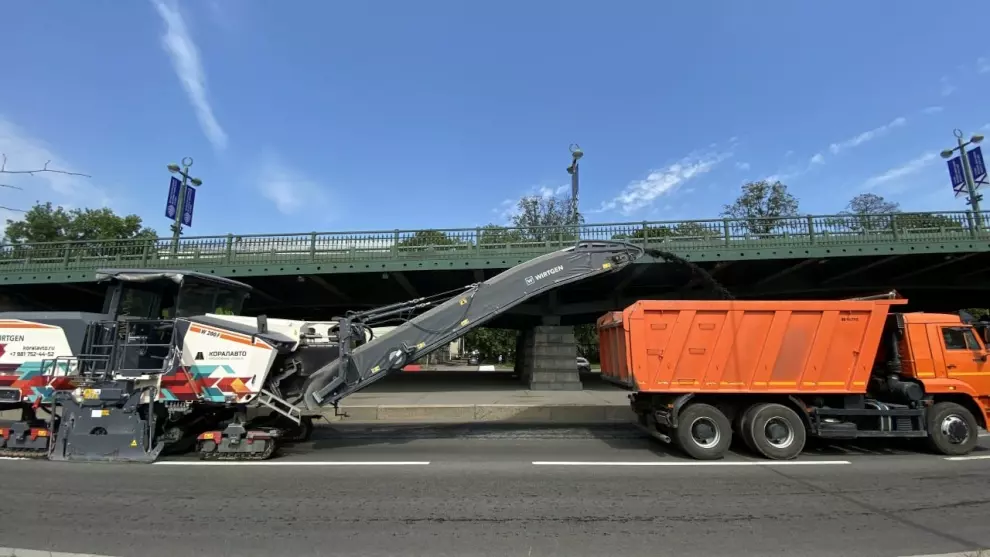  Завершены работы по ремонту городских магистралей в Санкт-Петербурге