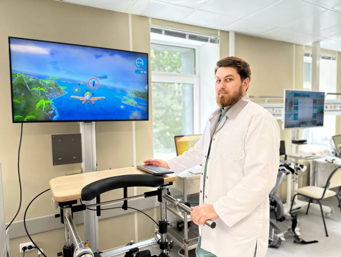 Новые медицинские 3D-комплексы появились в центре реабилитации в больнице Святителя Луки