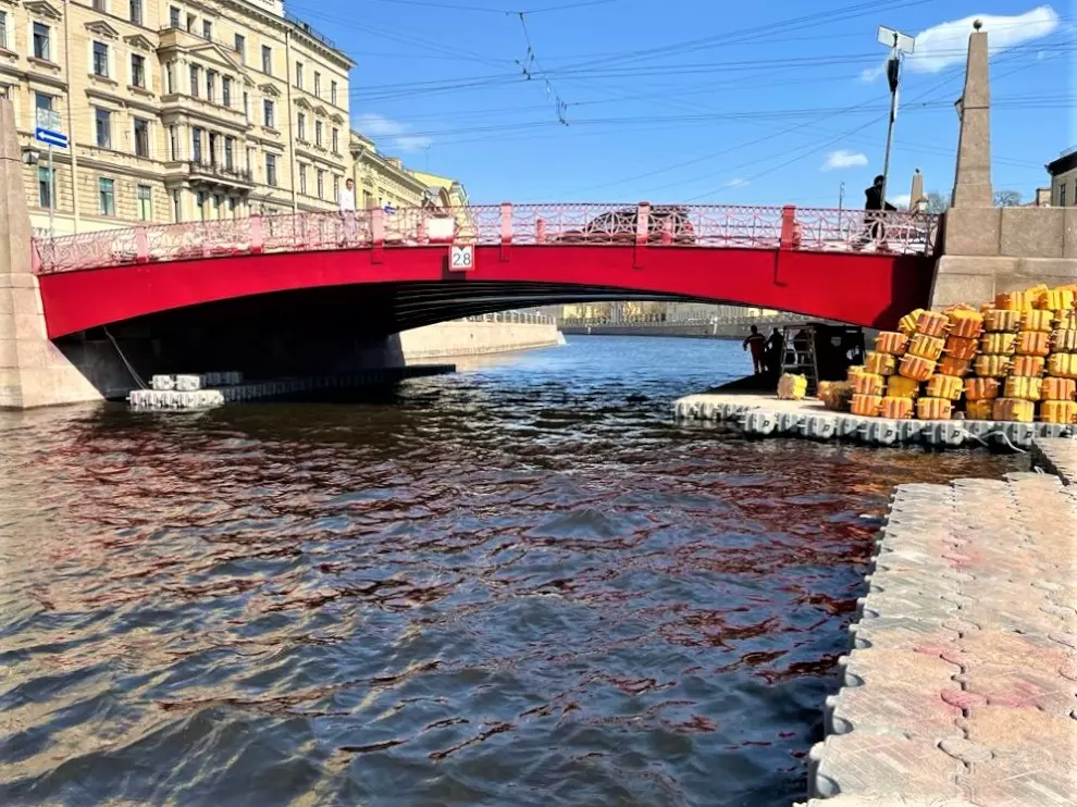 Начался новый этап ремонта Красного моста