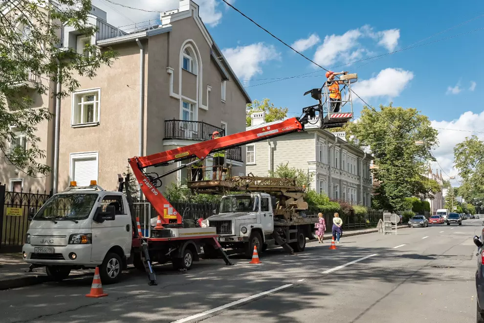 12 км самонесущего изолированного провода проложено в Пушкинском районе 