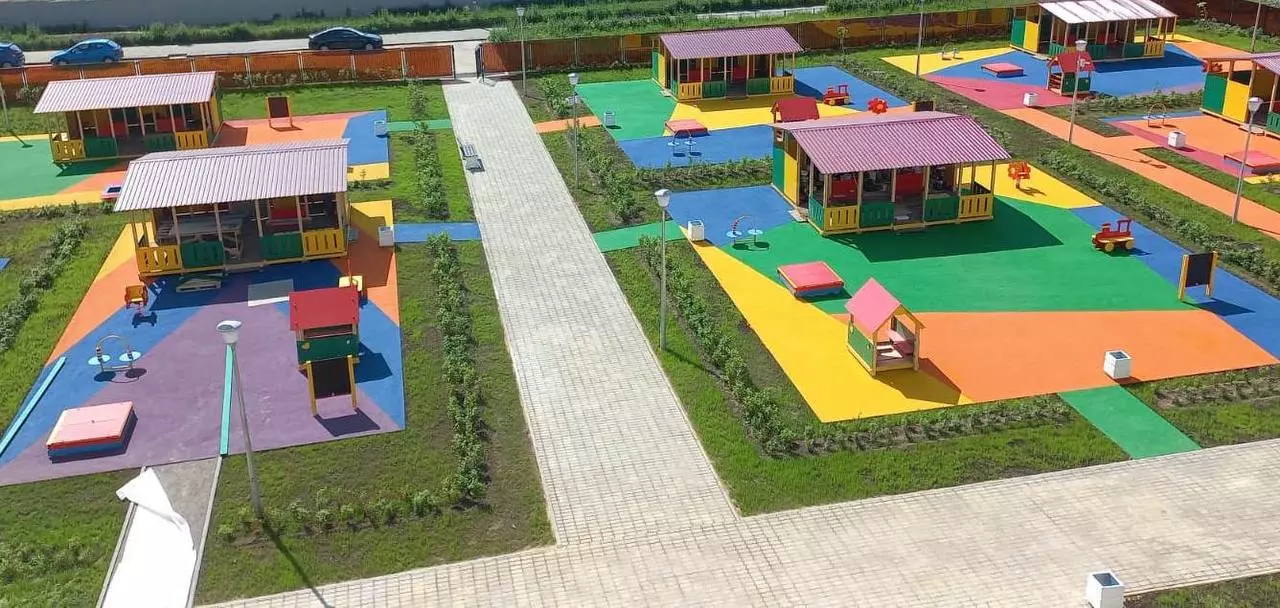 Строительство нового детского сада на 160 мест закончено