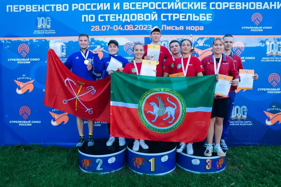Петербуржцы победили на первенстве России по стендовой стрельбе