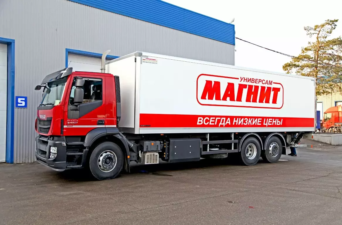 Беспилотные грузовики из Москвы в Санкт-Петербурга запустил «Магнит»