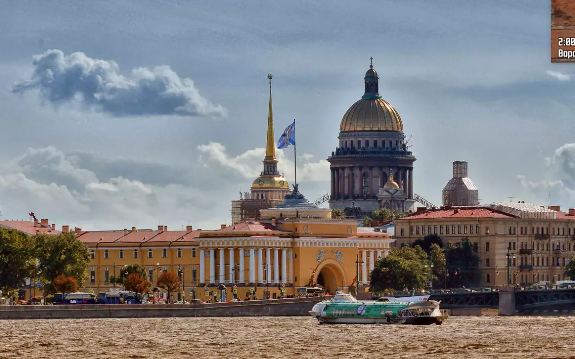 В топ-3 направлений для путешествий попал Санкт-Петербург