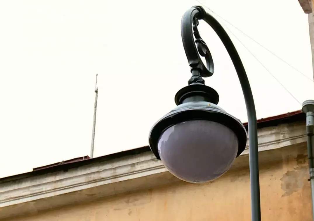 11 новых фонарей появились в Выборгском районе