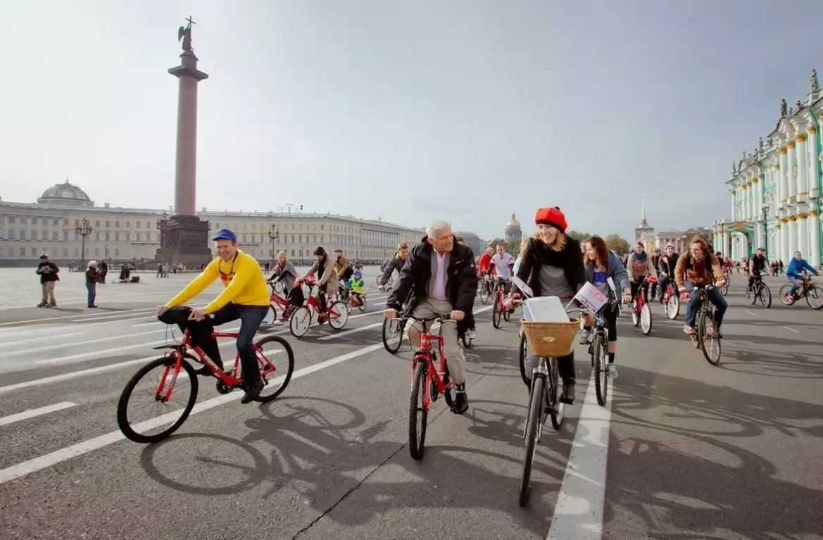Акцию «На работу на велосипеде» проведут в Санкт-Петербурге