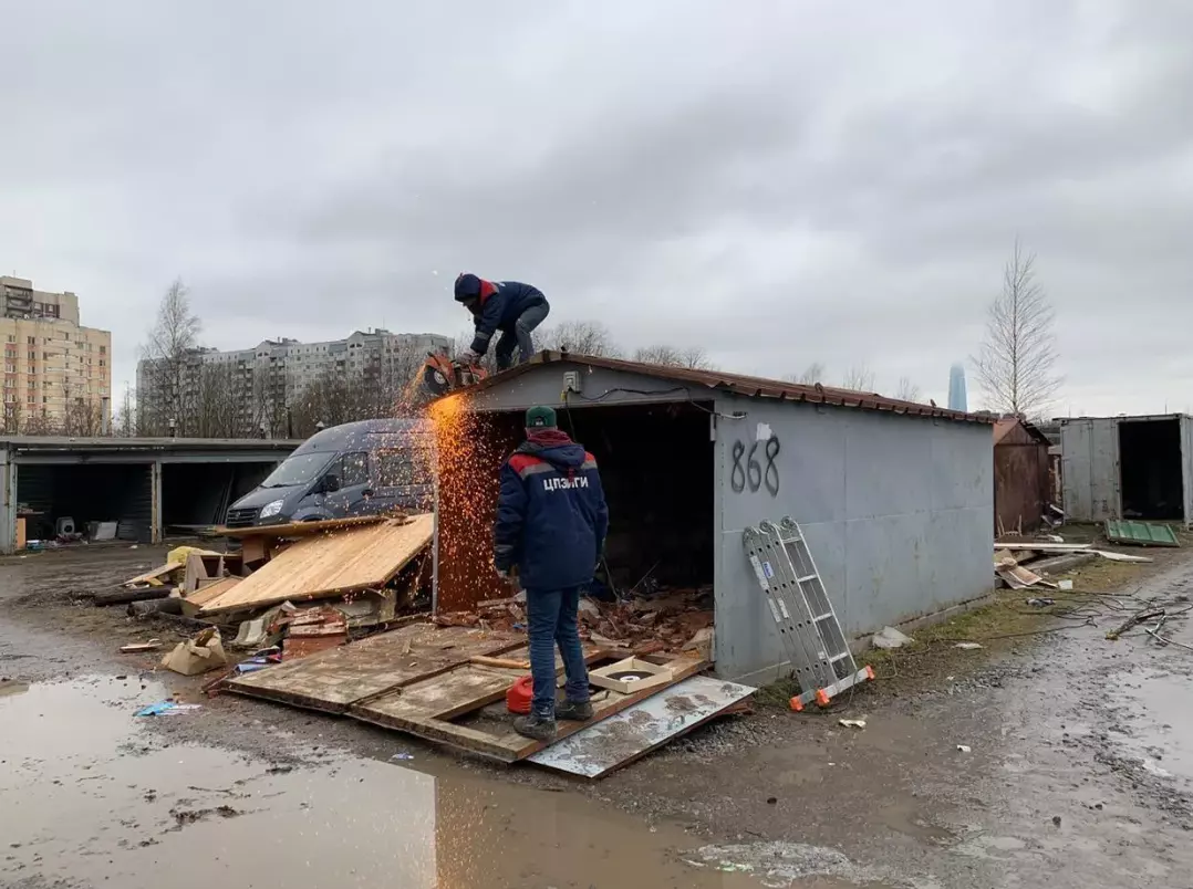 Вдоль Мурманского шоссе в октябре стартует второй этап ликвидации гаражных помещений 