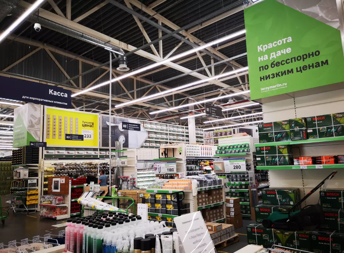 Российские товары на 90% заменили импорт в магазинах для ремонта и строительства