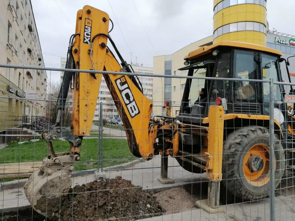 Строительство газопровода низкого давления окончено на проспекте Ветеранов