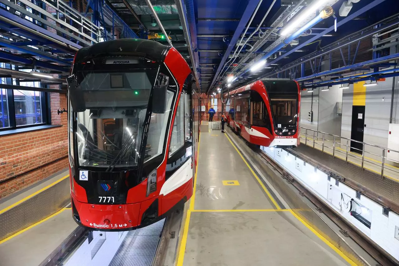 Беспилотные трамвайные вагоны будут тестировать в Санкт-Петербурге