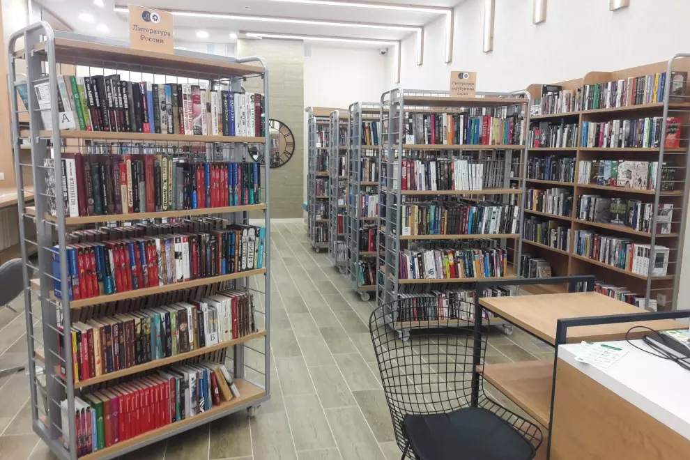 После капитального ремонта открылась библиотека имени Герцена