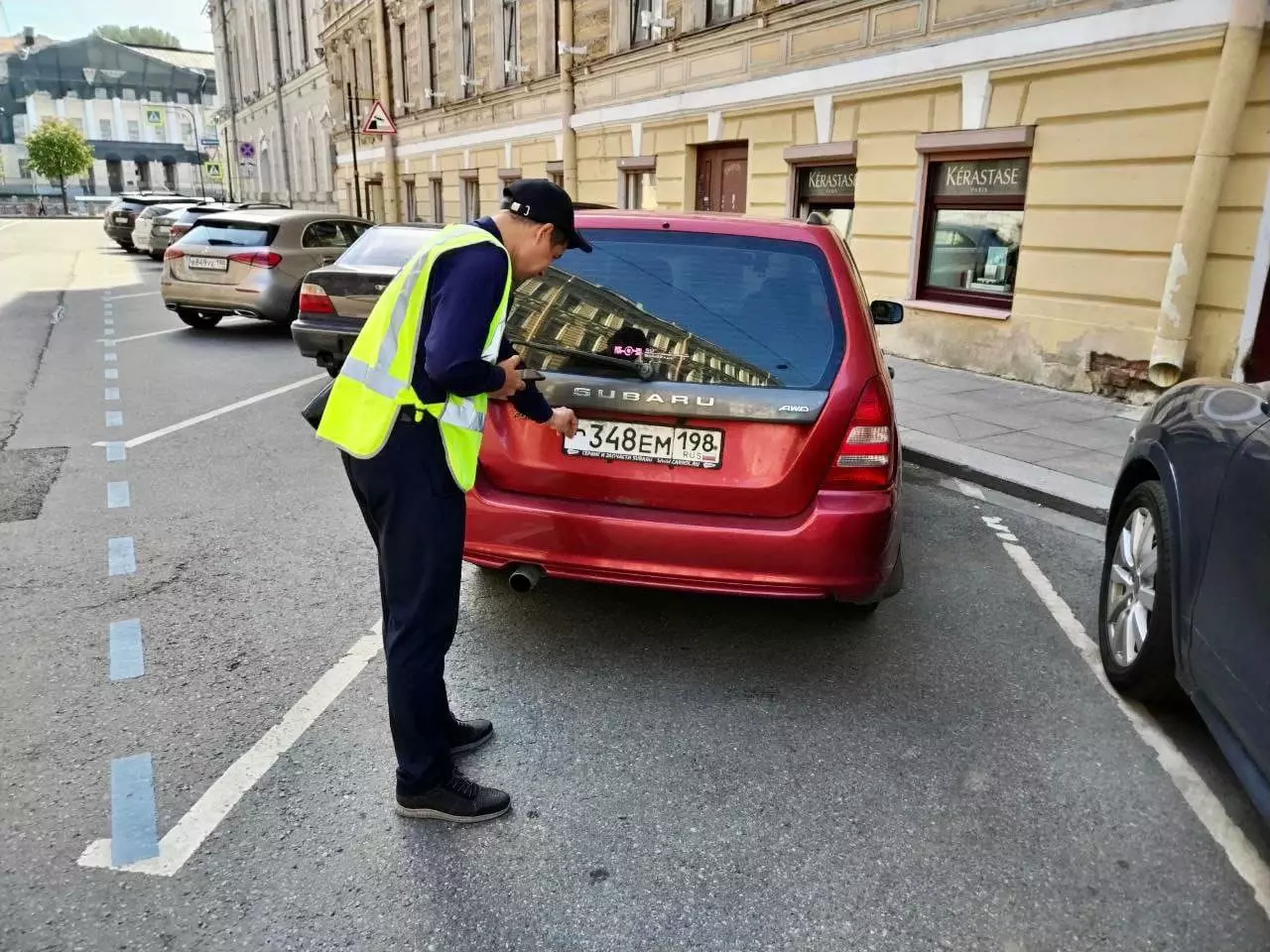 Подведены итоги работы платных парковок Санкт-Петербурга