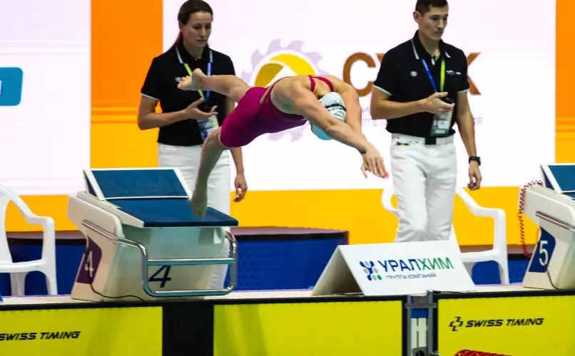 Сборная Санкт-Петербурга заняла первое место на чемпионате России по плаванию