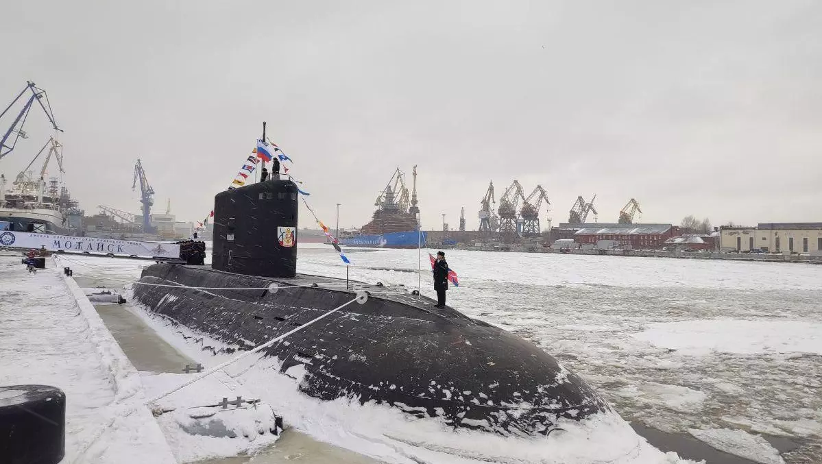 Подлодка «Можайск» вошла в состав ВМФ России