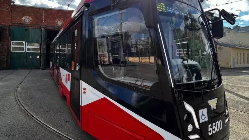 В Петербурге доставили 14 новых трамваев