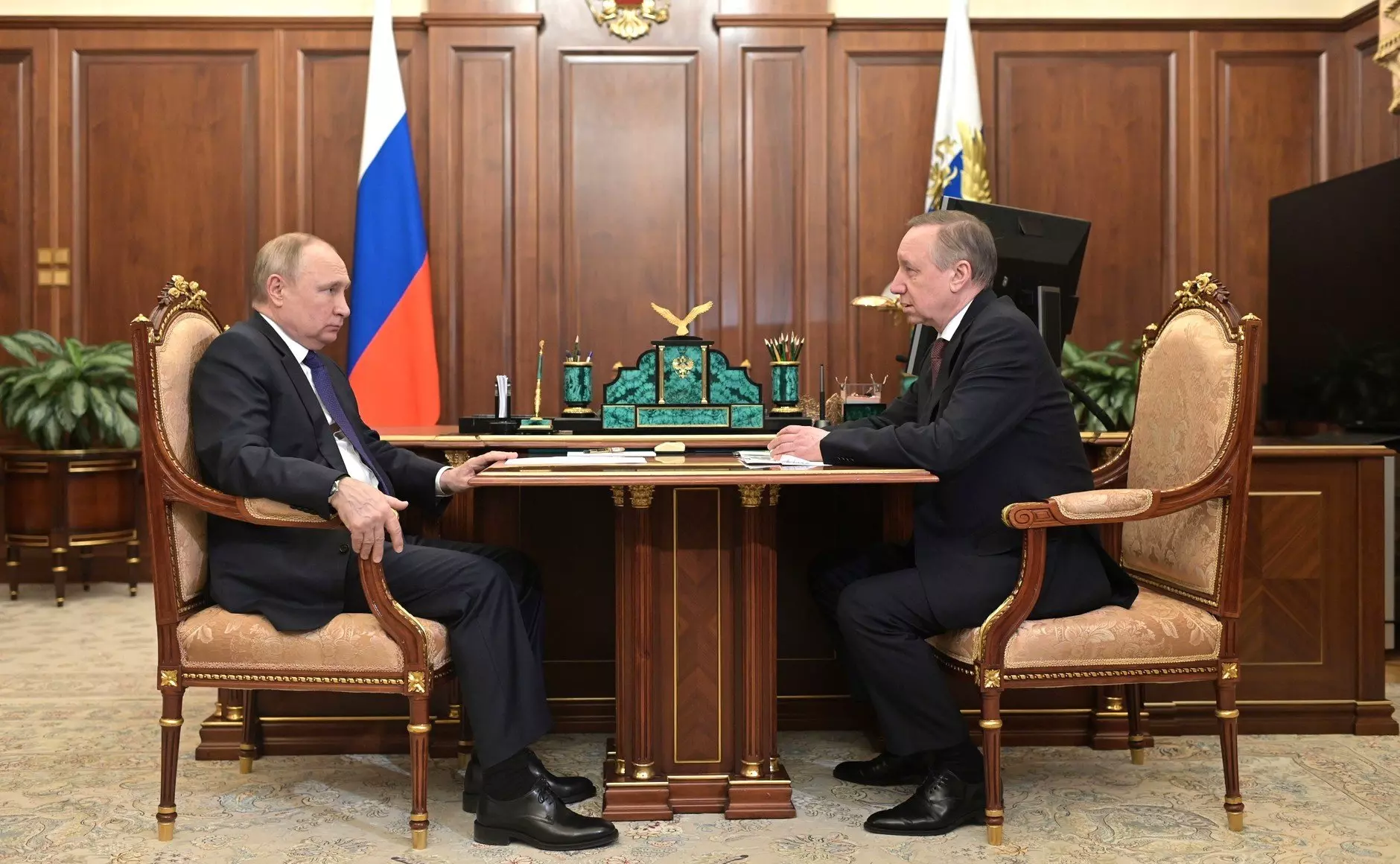 Губернатор Петербурга прокомментировал решение Путина выдвигаться на новый срок