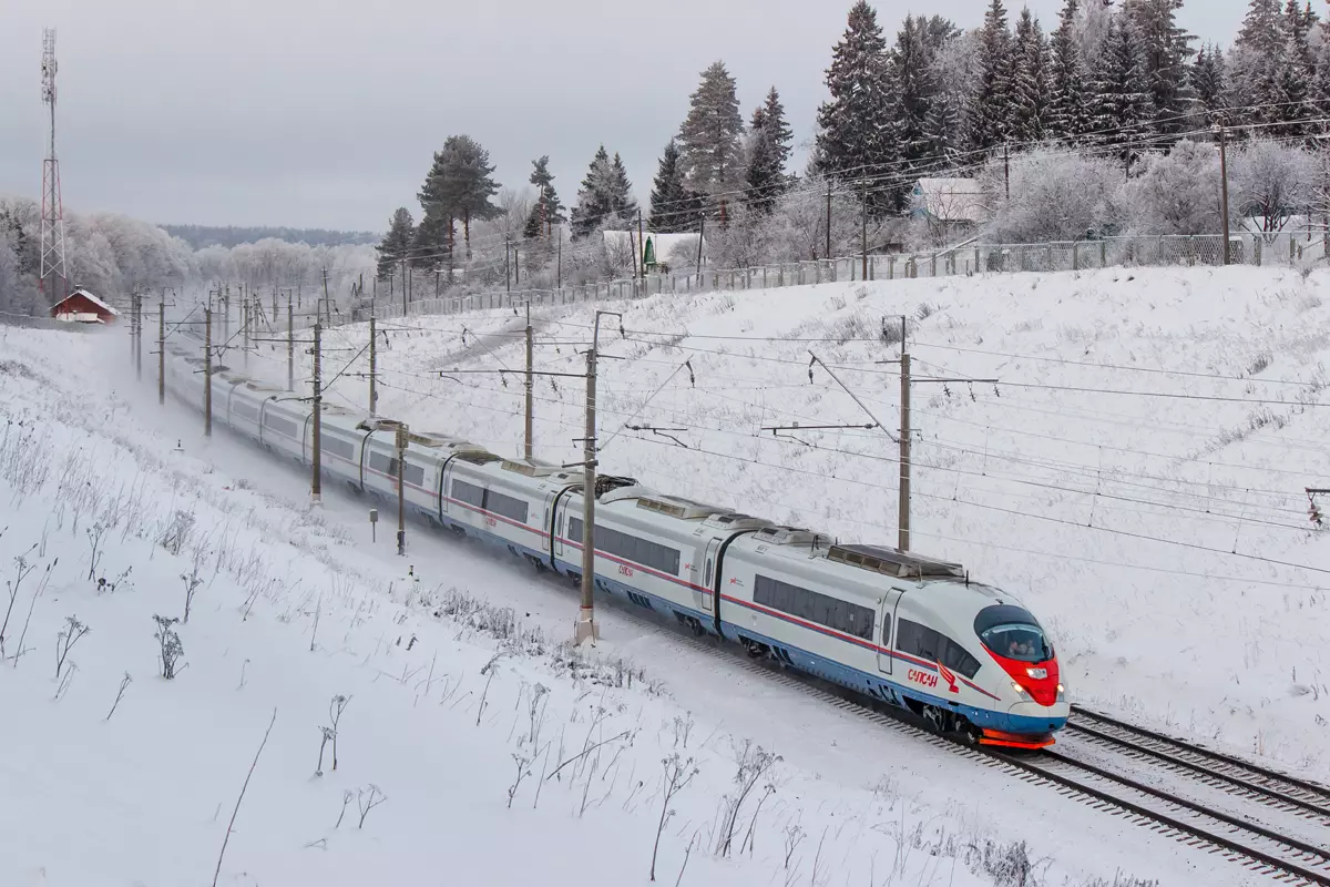 В России заморозили цены на билеты на «Сапсан» в новогоднюю ночь