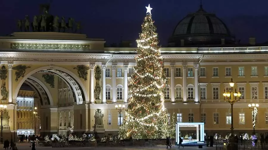 Начался процесс уборки главной ели Петербурга