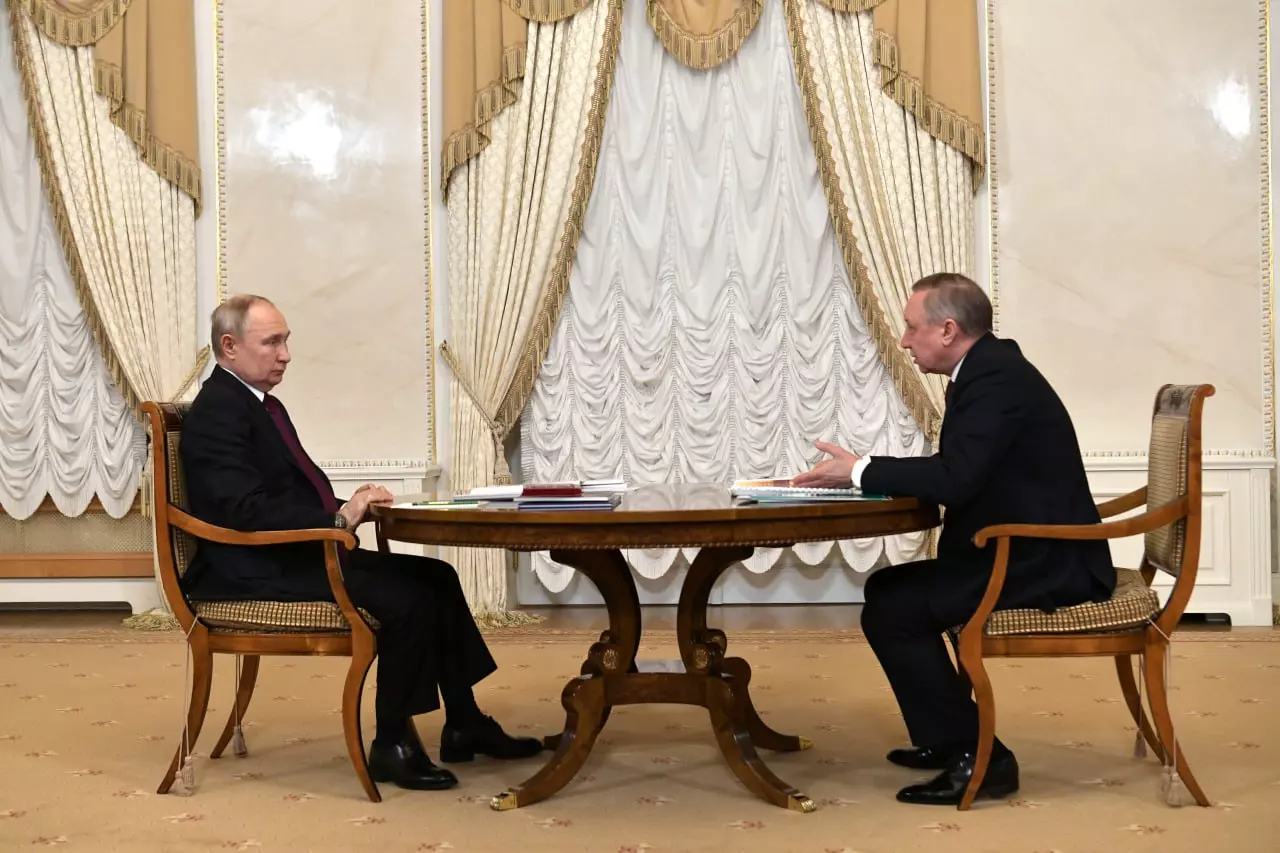 Президент провёл рабочую встречу с губернатором Санкт-Петербурга Александром Бегловым
