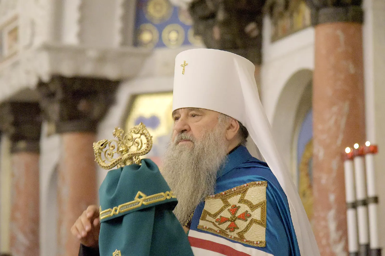 Александр Беглов поздравил митрополита Санкт‑Петербургского и Ладожского Варсонофия