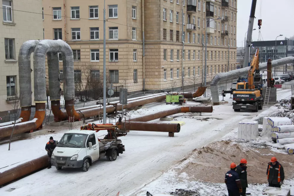 Тепломагистраль «Дачная» обеспечит надежное теплоснабжение 622 зданий в Кировском районе