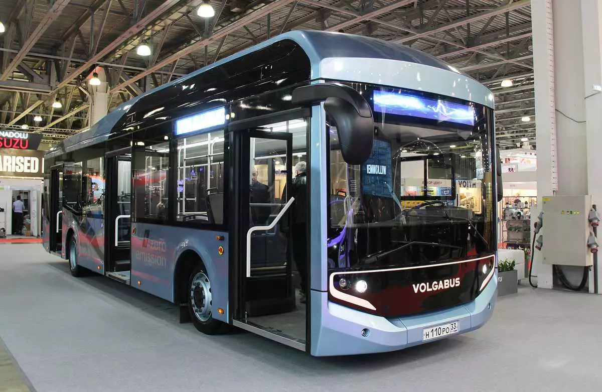 В Псков из Петербурга переданы 10 пассажирских автобусов марки Volgabus