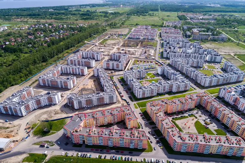 В Петродворцовом районе ввели 100 тысяч квадратных метров жилья