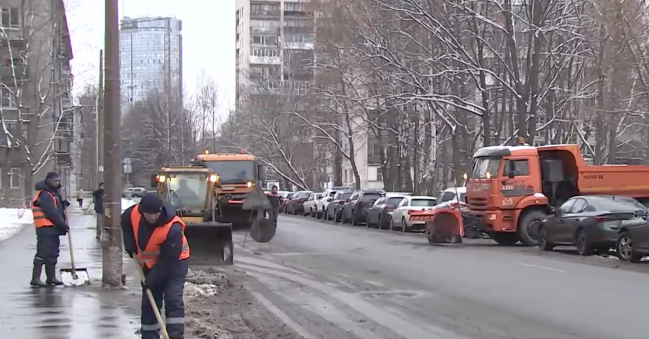 Коммунальщики Петербурга подготовились к оттепели